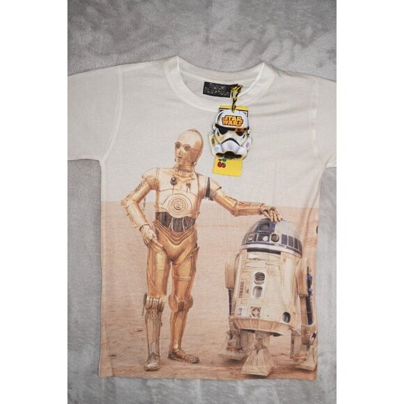 RARE Star Wars Limited Edition C-3PO & R2-D2 T-Shirt | 96/300 | NWT - Picture 2 of 16